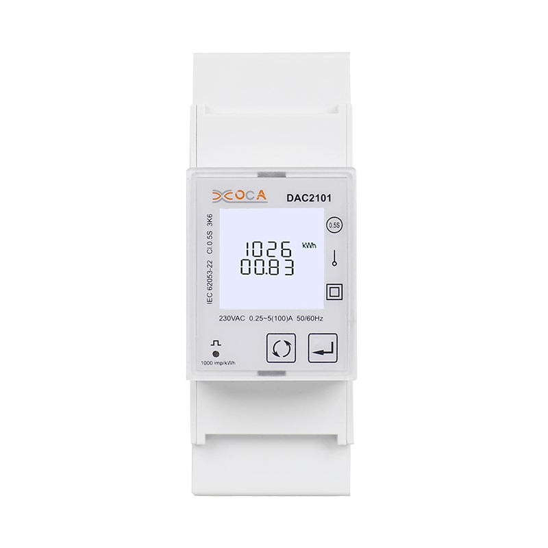 DAC2101 DIN Rail Single Phase LCD Propono Multi Tariff Modbus Energy Meter