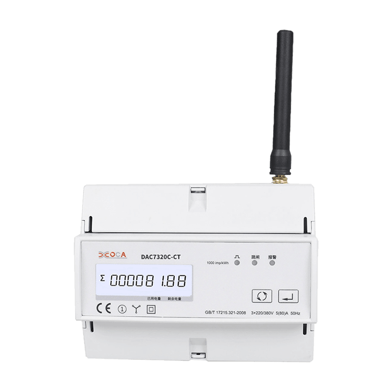 Dac7320c-CT DIN Rail Multi- Function WiFi cum Transformer Smart Modbus Energy Meter