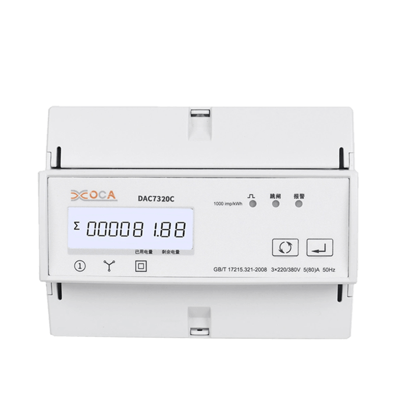 Dac7320C DIN Rail WiFi cum Nullam Electric Power Meter