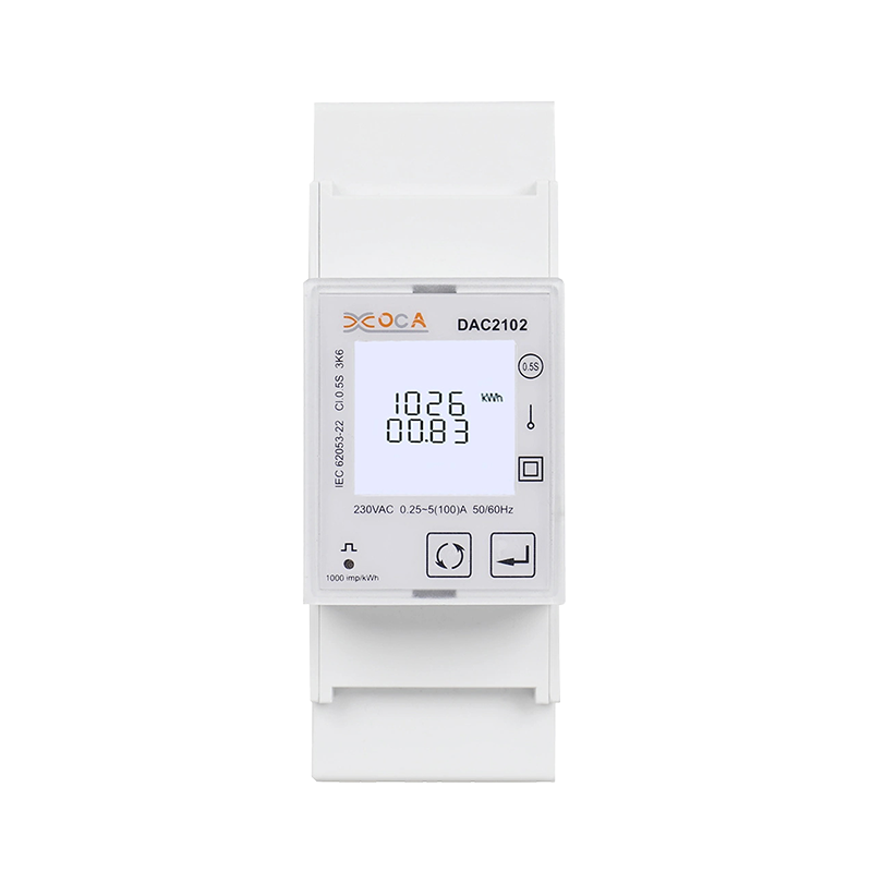 Dac2102 Single Phase Smart Modbus Electricity Energy Meter