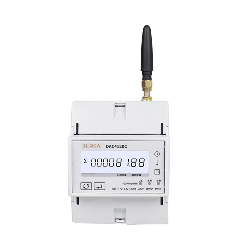 Dac4120c DIN Rail Single Phase WiFi Smart Digital Smert Meter