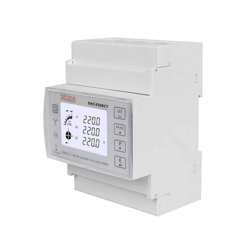 Dac4300CT DIN Rail Smart Three Phase Electricity Meter