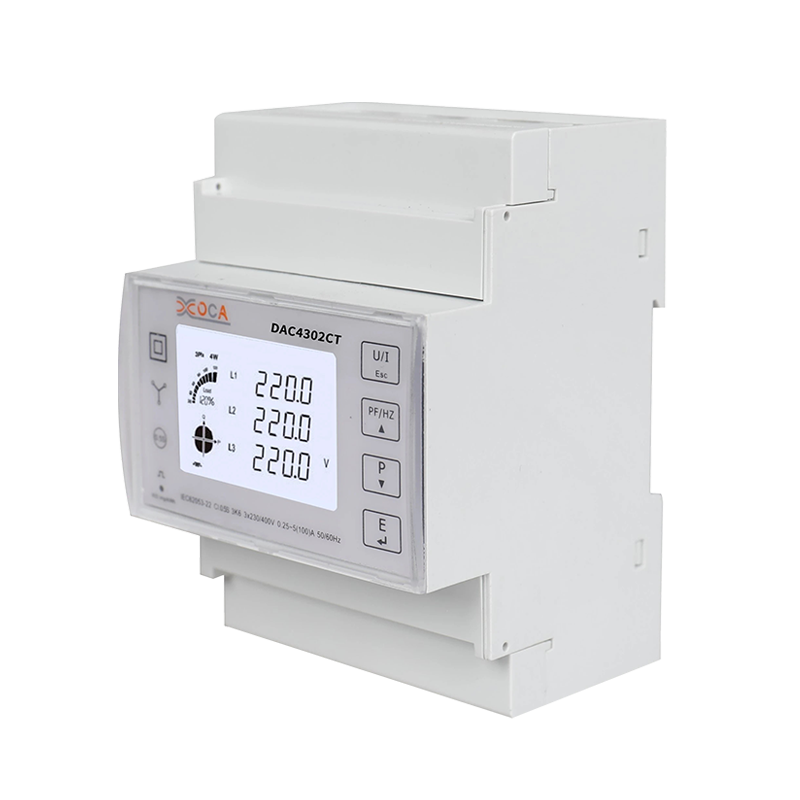 Dac4302CT Multi- Function DIN Rail Energy Meter Multimeter