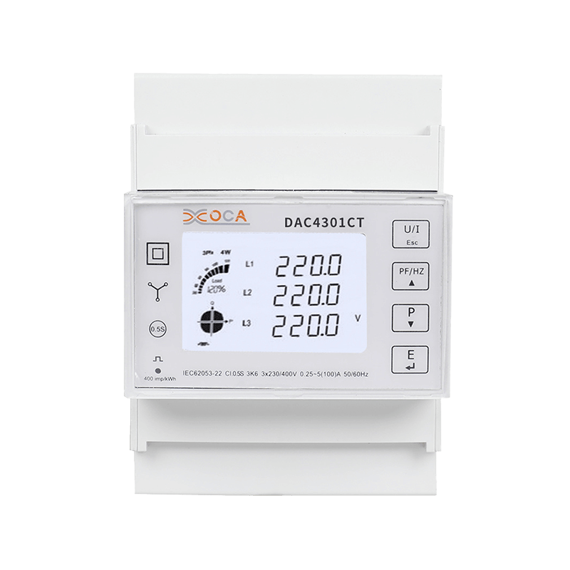 Tria Phase Electric Digital Smart Energy Meter