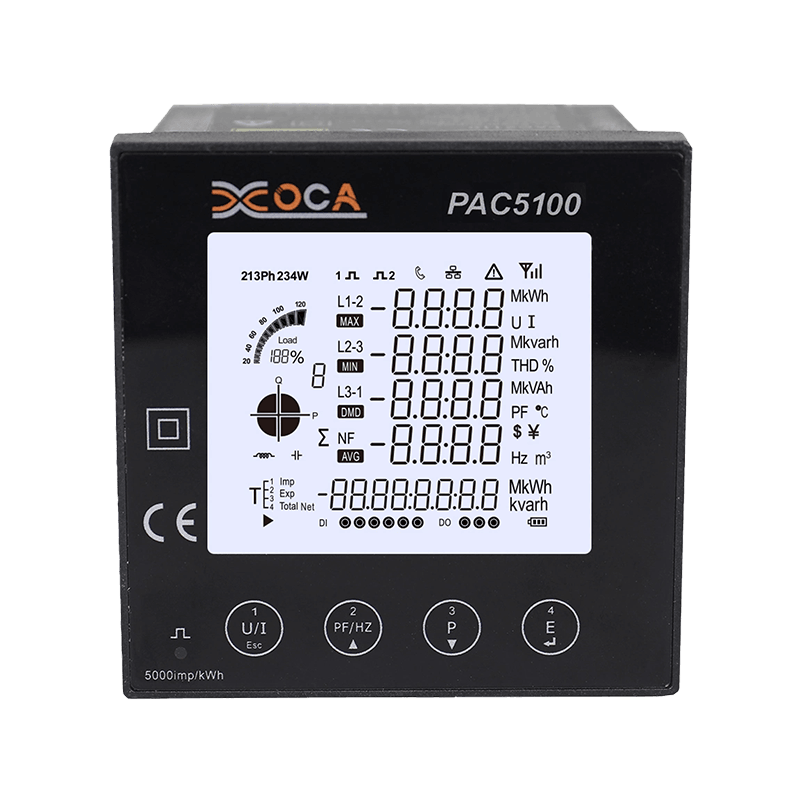 PAC5100 Single Phase Smart WiFi Multi-Function Intelligent Panel Meter